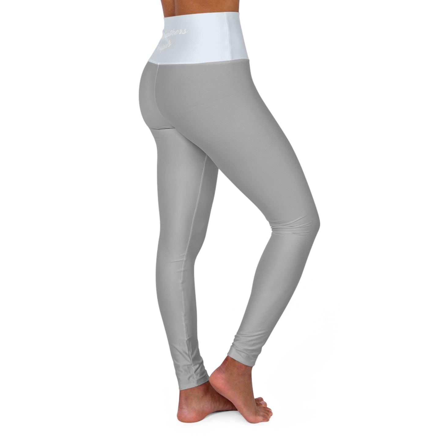 High Waisted Yoga Leggings - Three Cross Design