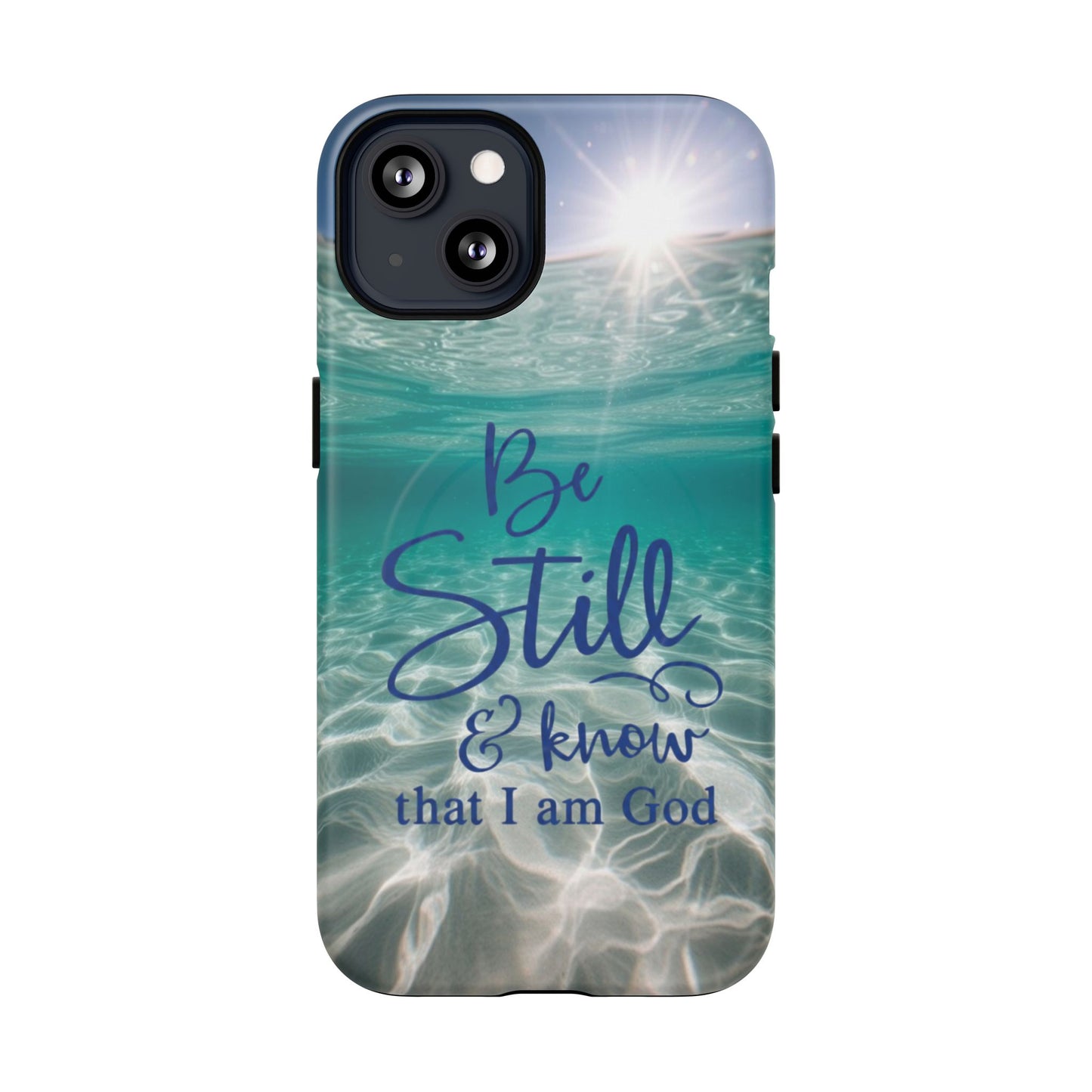 iPhone Tough Magnetic Case — "God Guides and Strengthens You" Angel Feathers Design