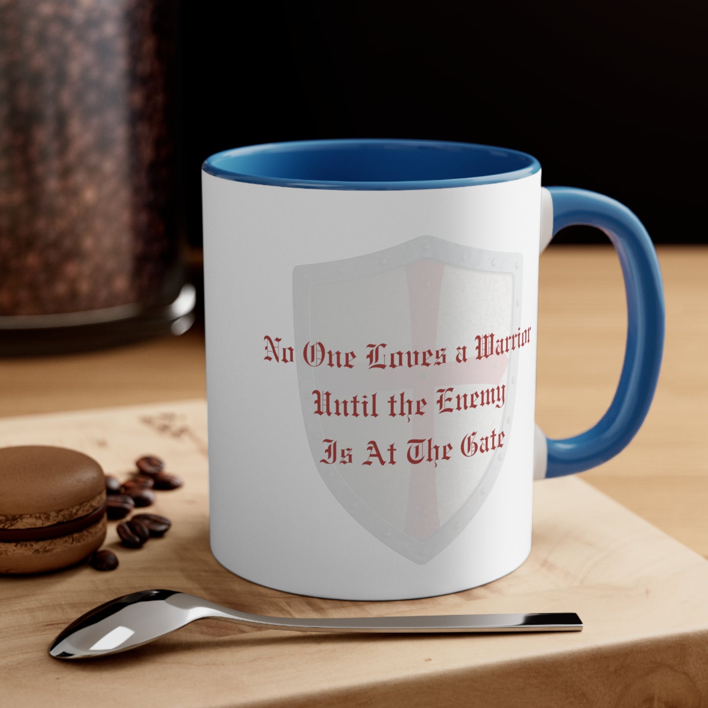 Our Heroes Collection - " At the Gate" -Accent Coffee Mug, 11oz