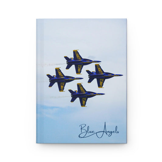 Hardcover Journal Matte - Blue Angels - Noah Desmangles Photography Collection