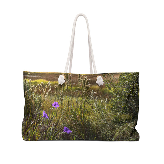 Our Southern Sass Collection - " Sea Oats" - Weekender Bag