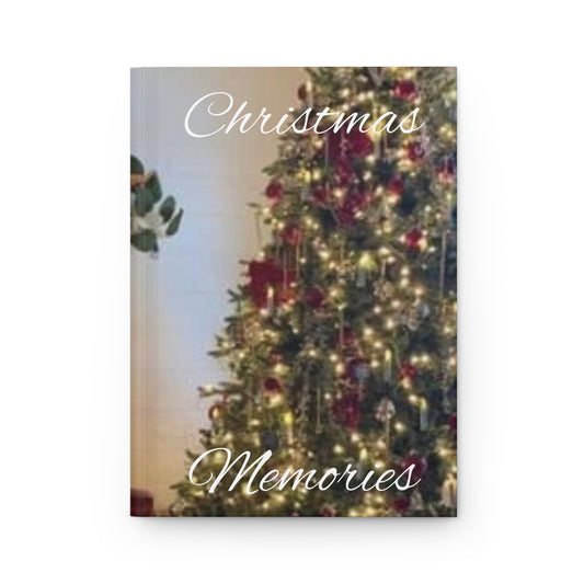 Christmas Hardcover Journal Matte- An Angel Feathers Original, Southern Sass Collection