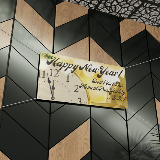 Our Southern Sass Collection - "Happy New Year Matte Banner"
