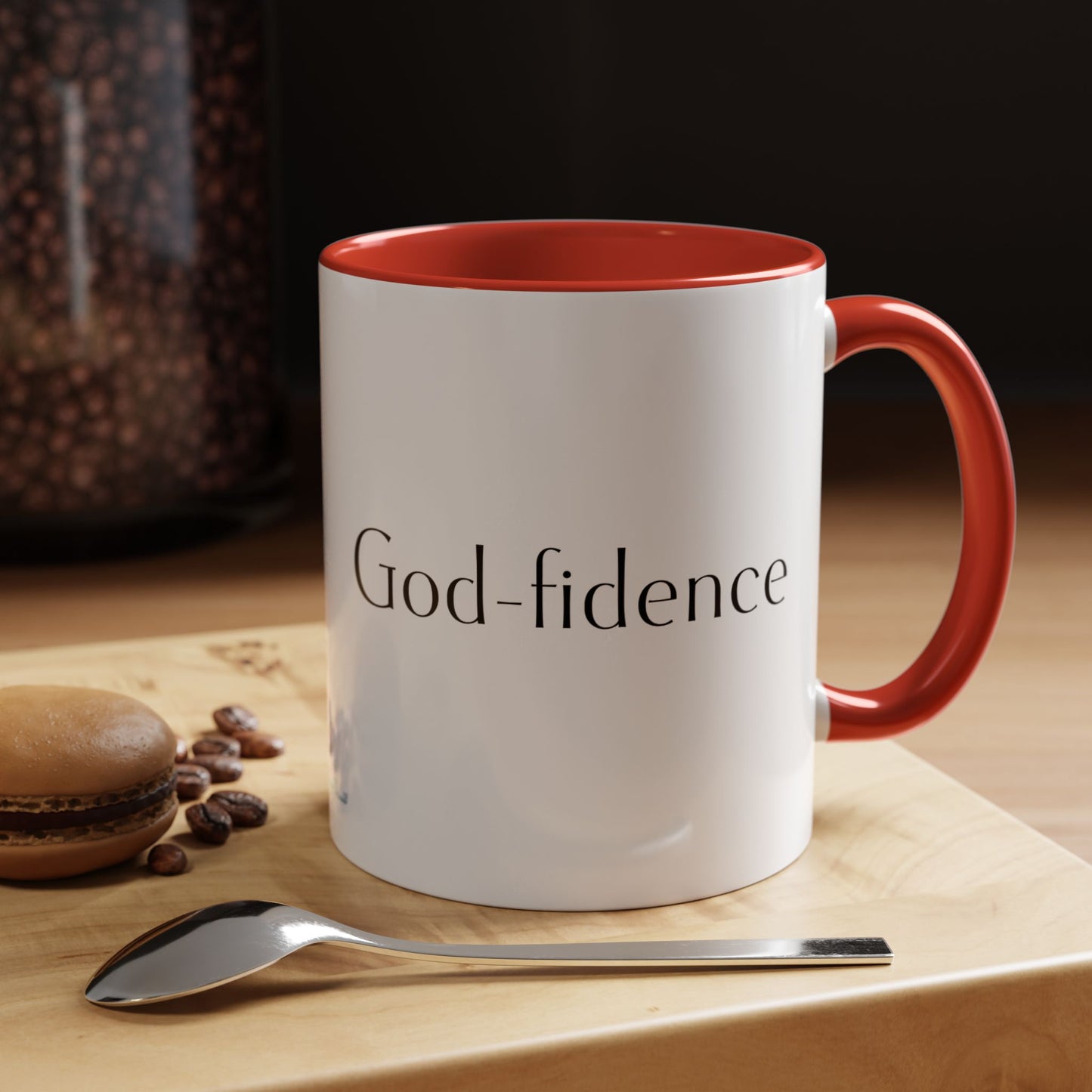 Our Southern Sass Collection - "God-fidence" Accent Coffee Mug, 11oz