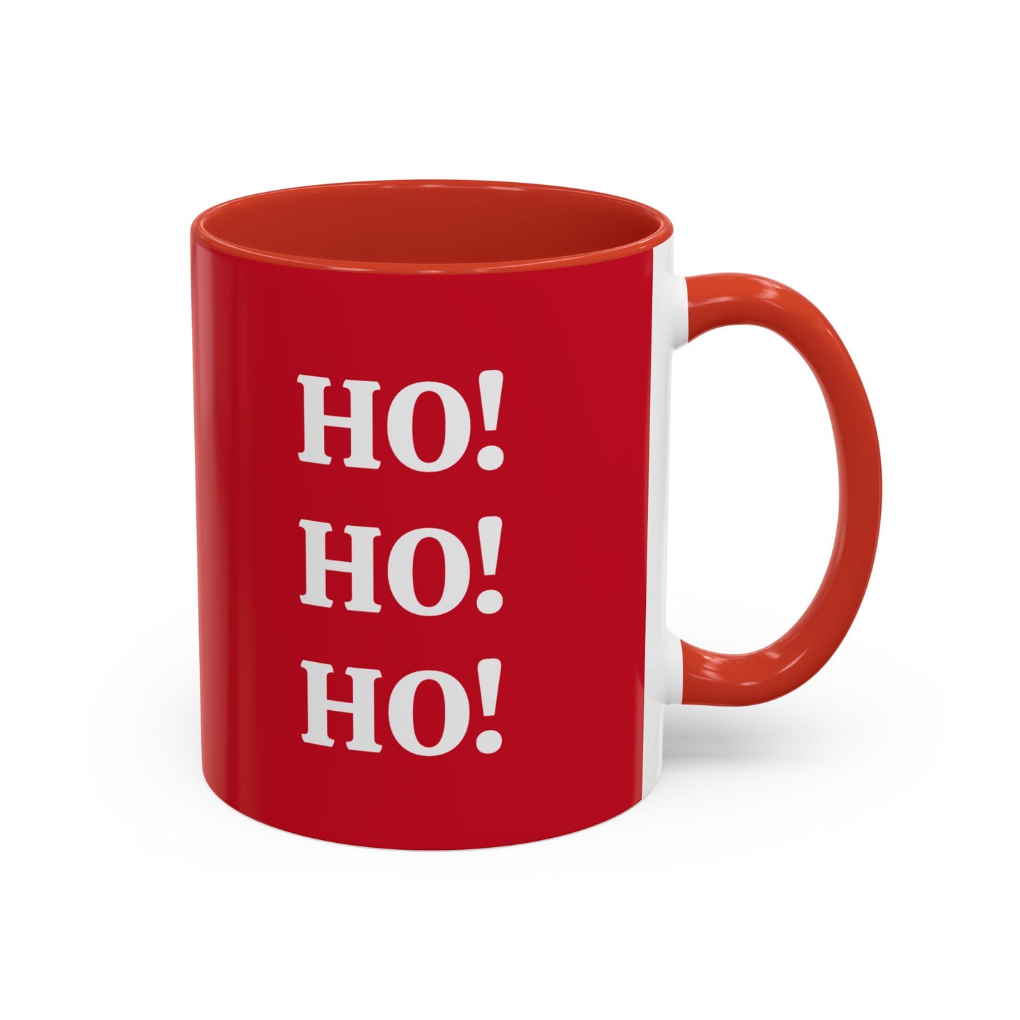 HO! HO! HO! HOLIDAY MUG- Accent Coffee Mug, 11oz -An Angel Feathers Original from their Southern Sass Collection