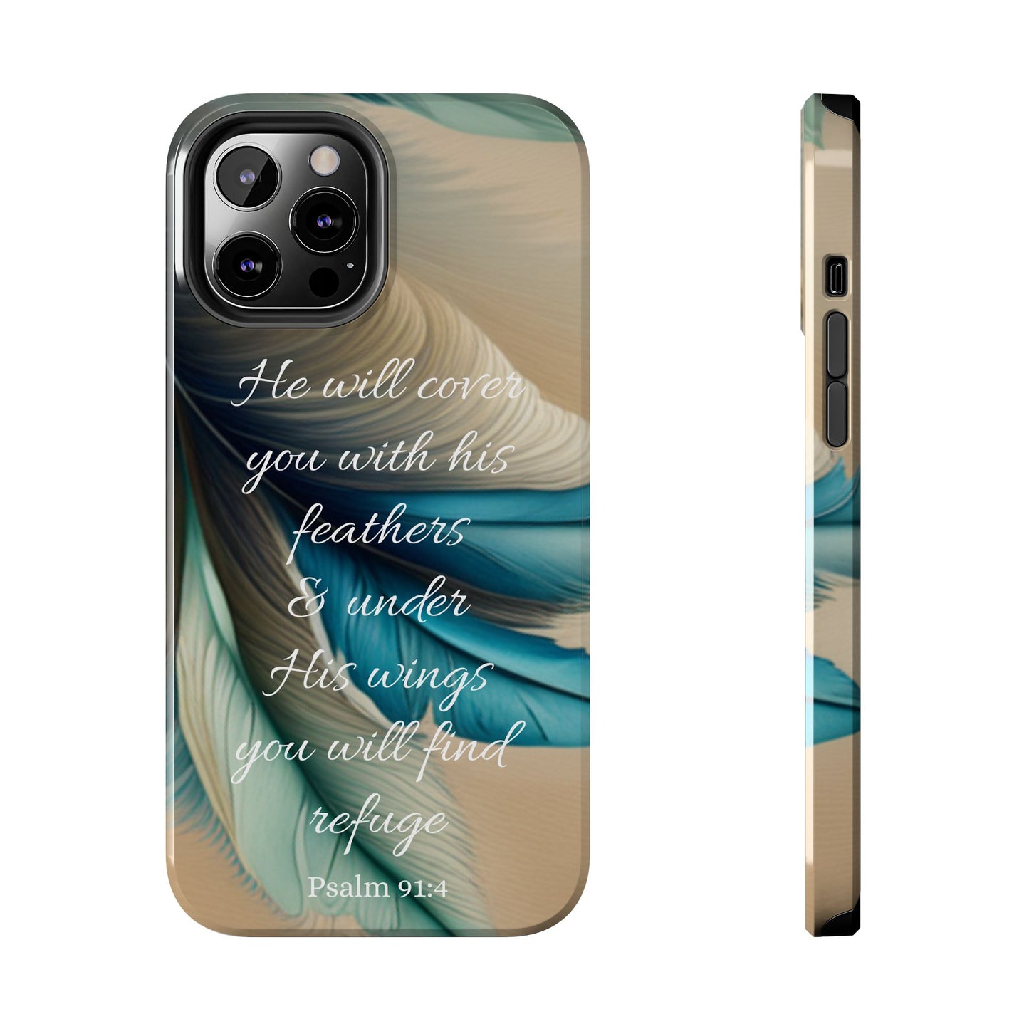 Under His Wing you will find Refuge- Tough Phone Cases