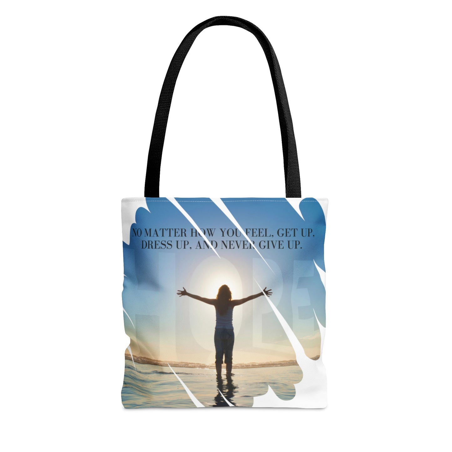 Our Southern Sass Collection - Never Give UP - Tote Bag (AOP)