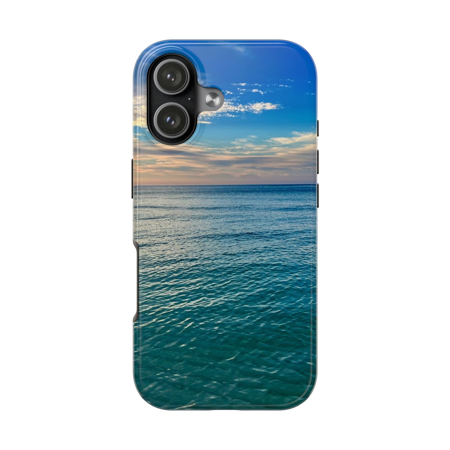 Coastal Waves Tough Phone Case — Beach Pier Sea Shore Protective Cover