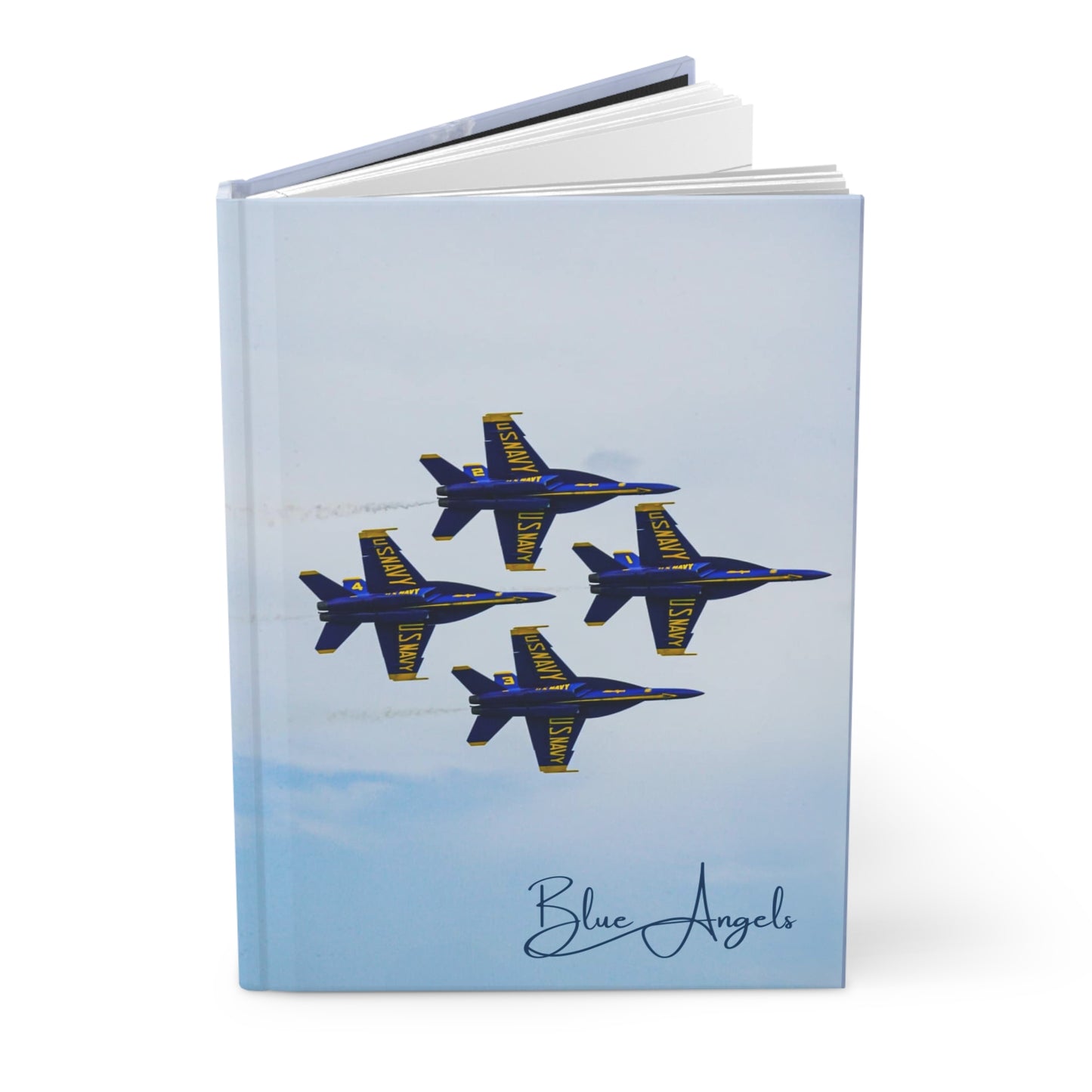 Hardcover Journal Matte - Blue Angels - Noah Desmangles Photography Collection