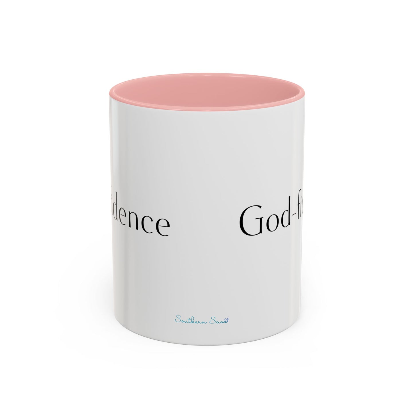 Our Southern Sass Collection - "God-fidence" Accent Coffee Mug, 11oz