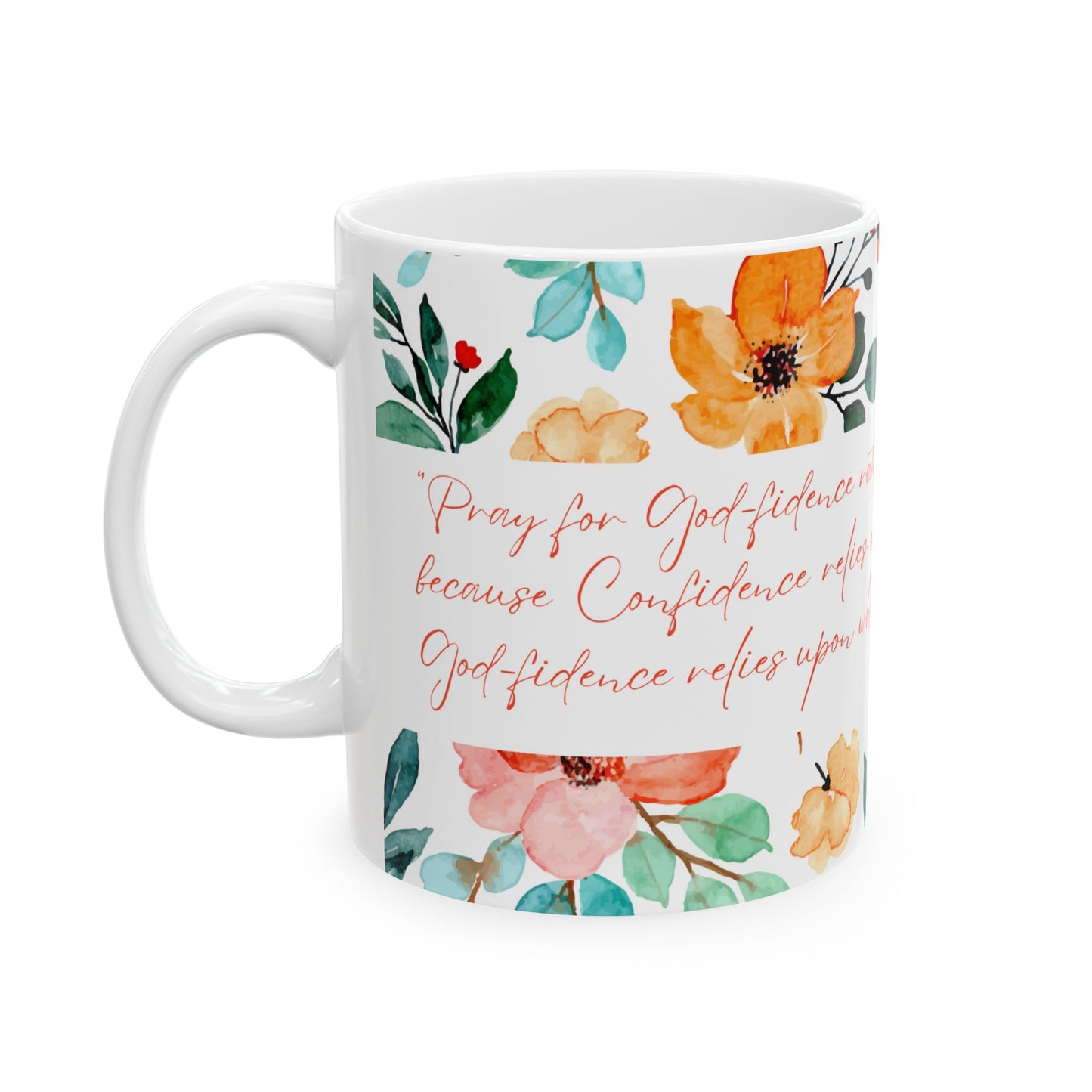 God-fidence Ceramic Mug 11oz