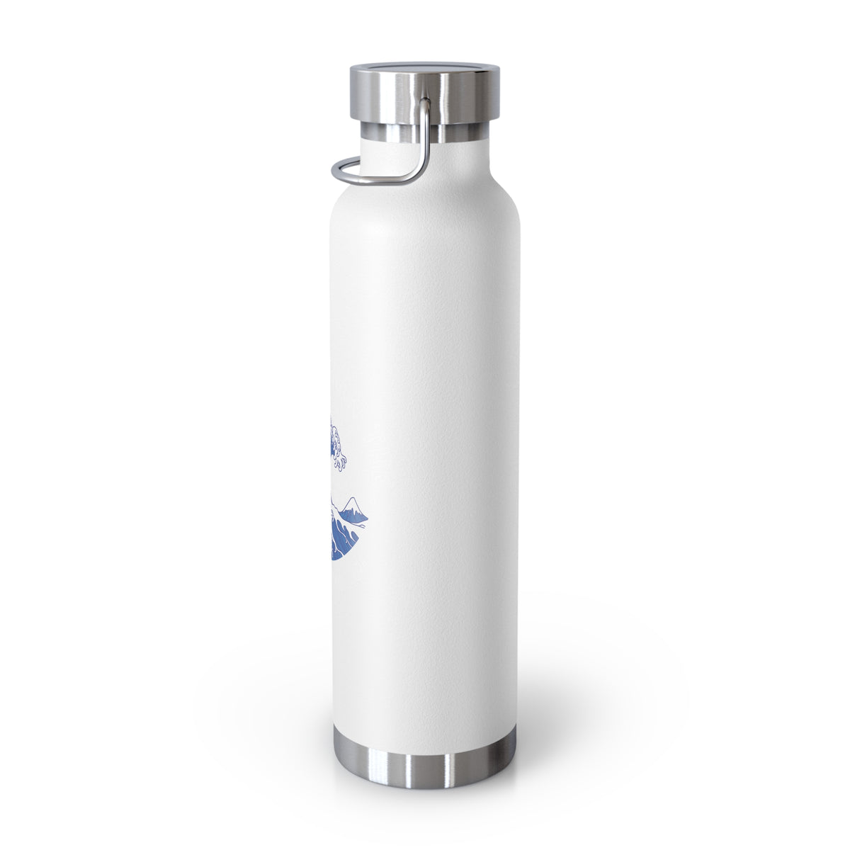 Ocean Wave 22oz Insulated Water Bottle — Copper Vacuum Thermos