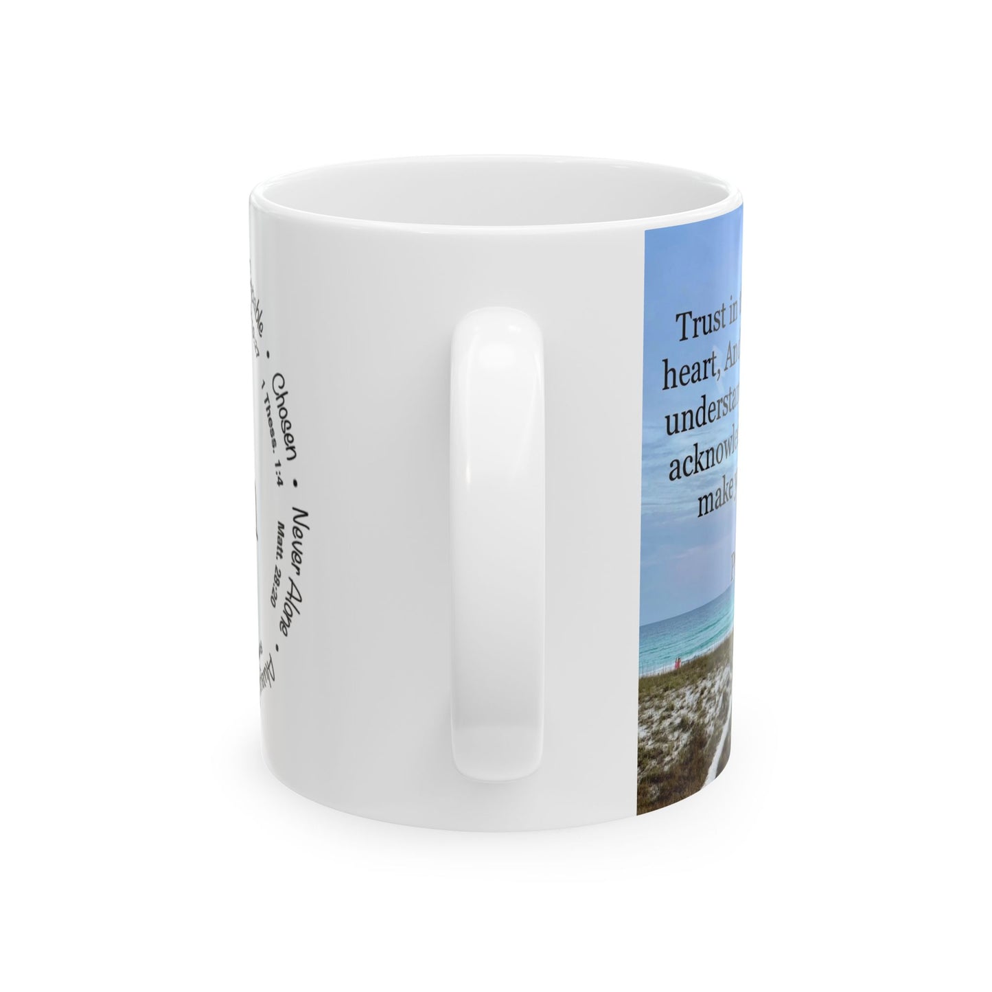 He will make your Path Straight - Ceramic Mug, (11oz, 15oz)