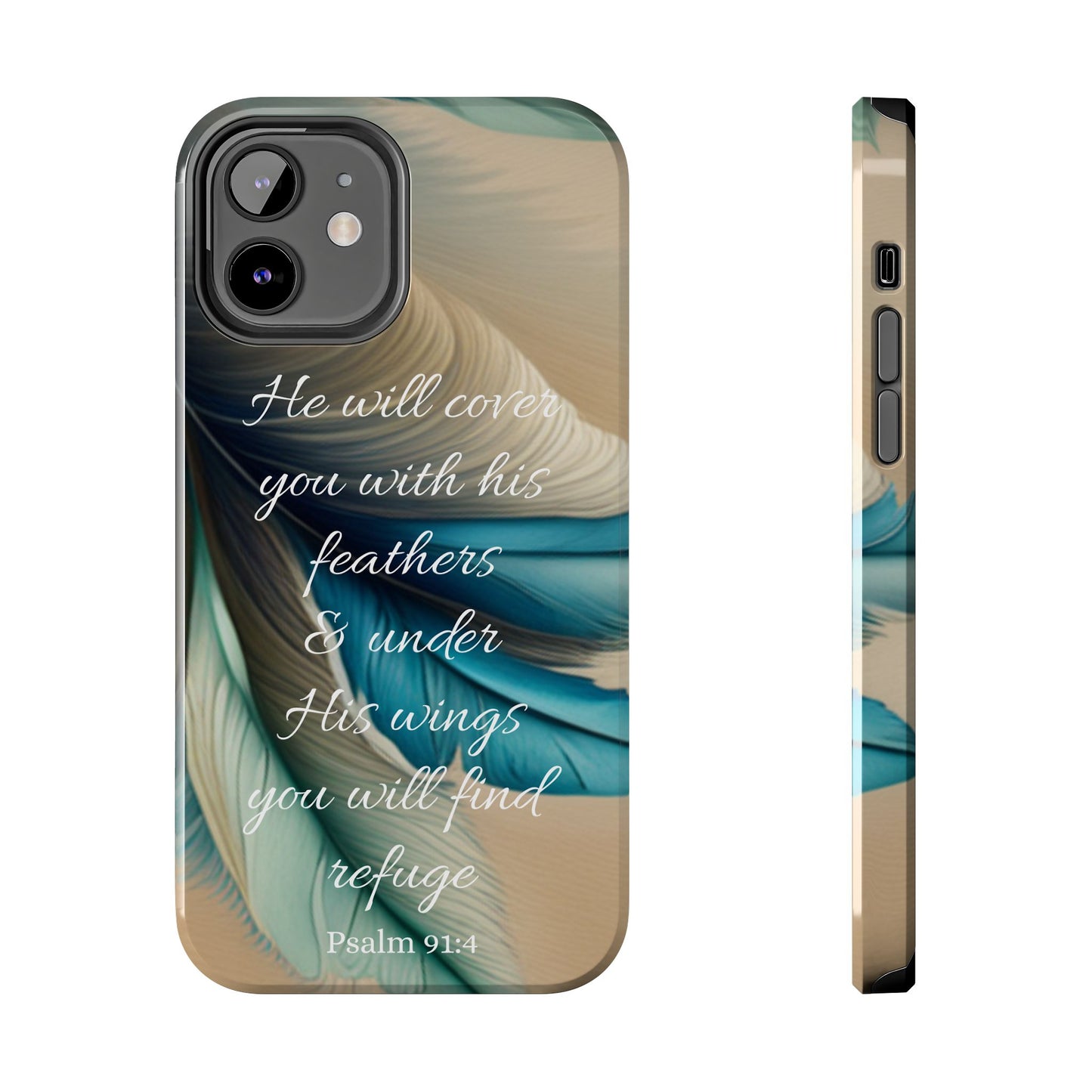 Under His Wing you will find Refuge- Tough Phone Cases