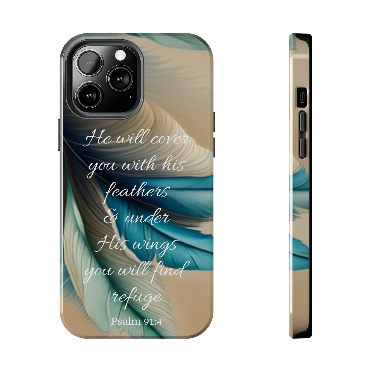 Under His Wing you will find Refuge- Tough Phone Cases