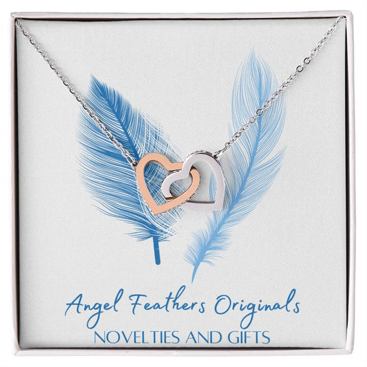 An Angel Feathers Originals - Interlocking Hearts