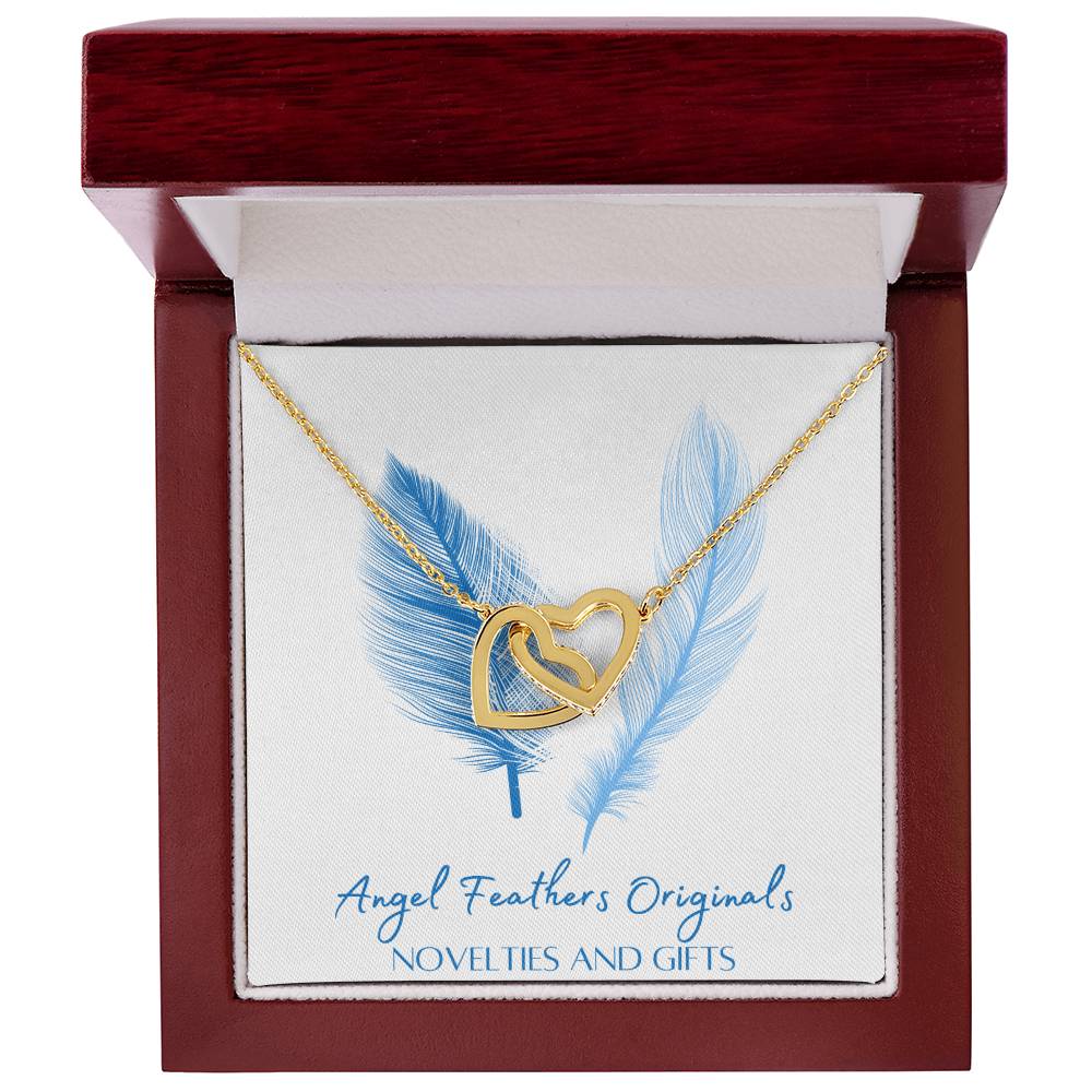 An Angel Feathers Originals - Interlocking Hearts