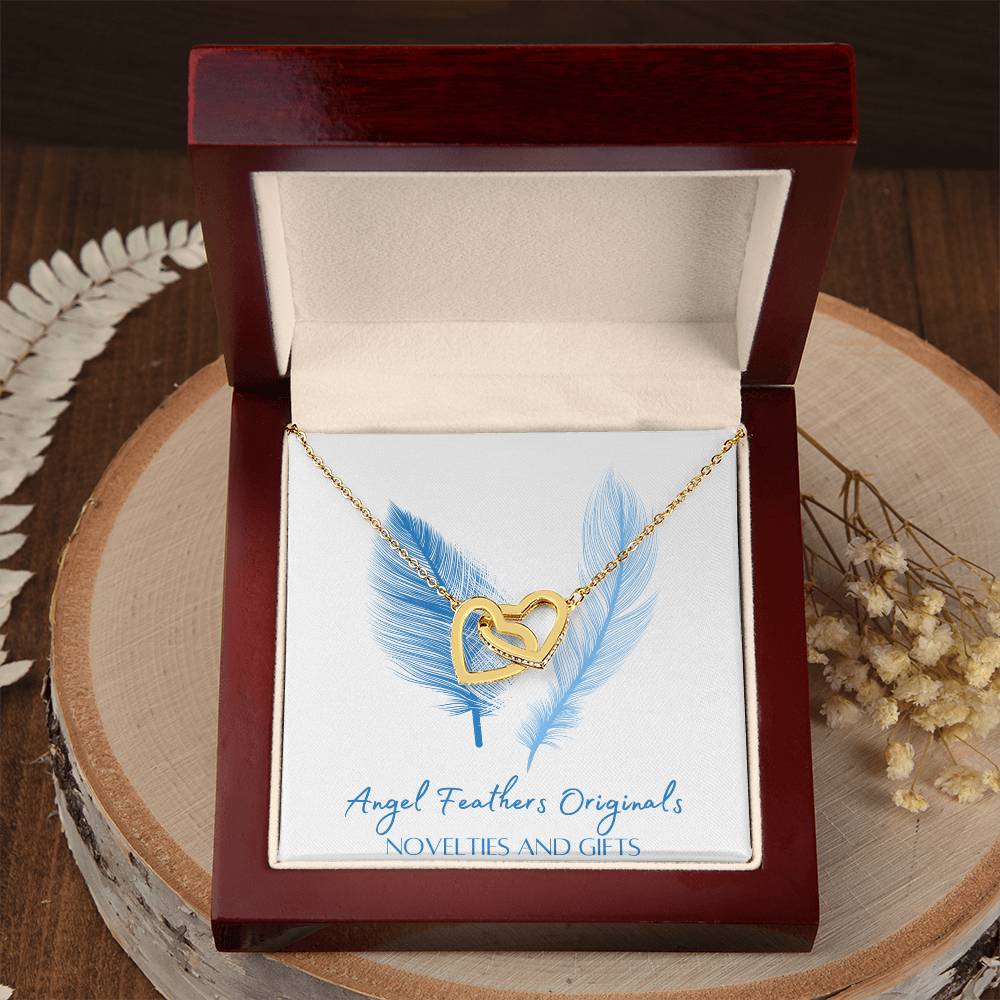 An Angel Feathers Originals - Interlocking Hearts