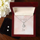 Hope *Cushion Cut Necklace & Earrings Set*