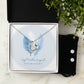 An Angel Feathers Original -  Forever Love Necklace and Ear Rings