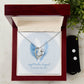 An Angel Feathers Original -  Forever Love Necklace and Ear Rings