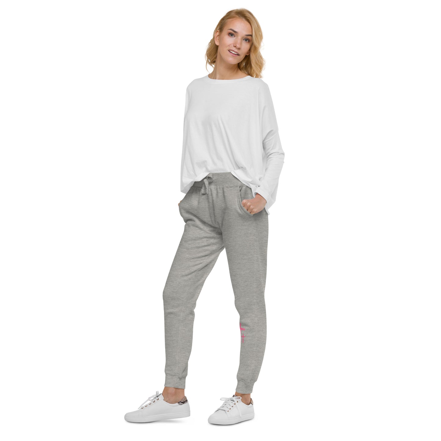 An Angel Feathers Original - Three Crosses - Unisex fleece sweatpants