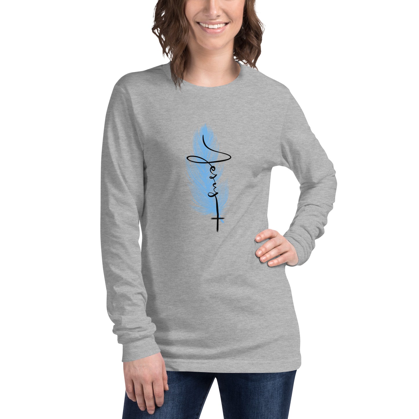 Ous Southern Sass Collection - Jesus - Long Sleeve Tee