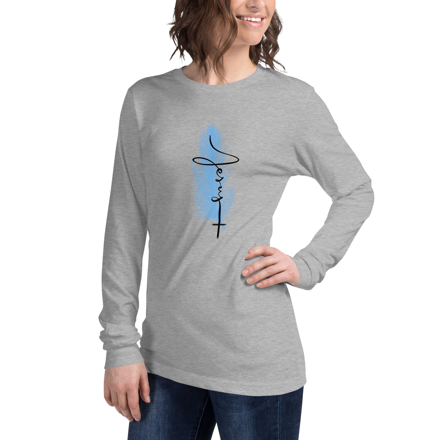 Ous Southern Sass Collection - Jesus - Long Sleeve Tee