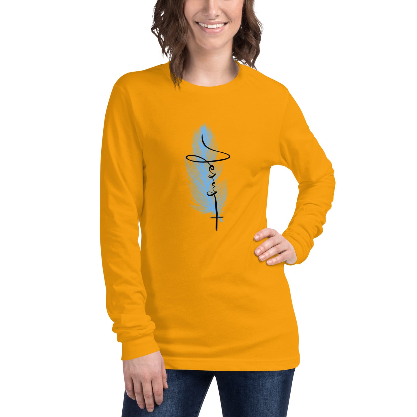 Ous Southern Sass Collection - Jesus - Long Sleeve Tee