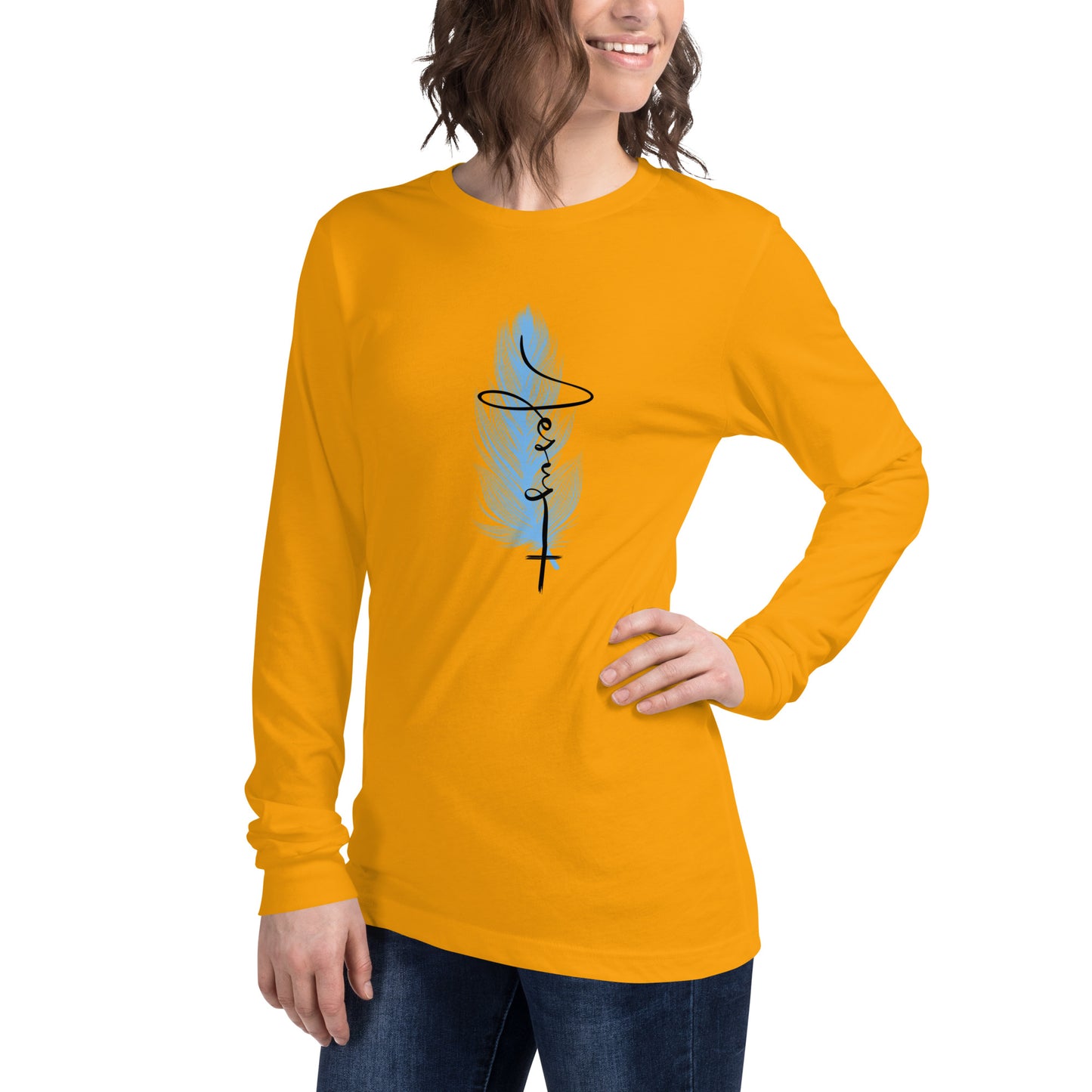 Ous Southern Sass Collection - Jesus - Long Sleeve Tee