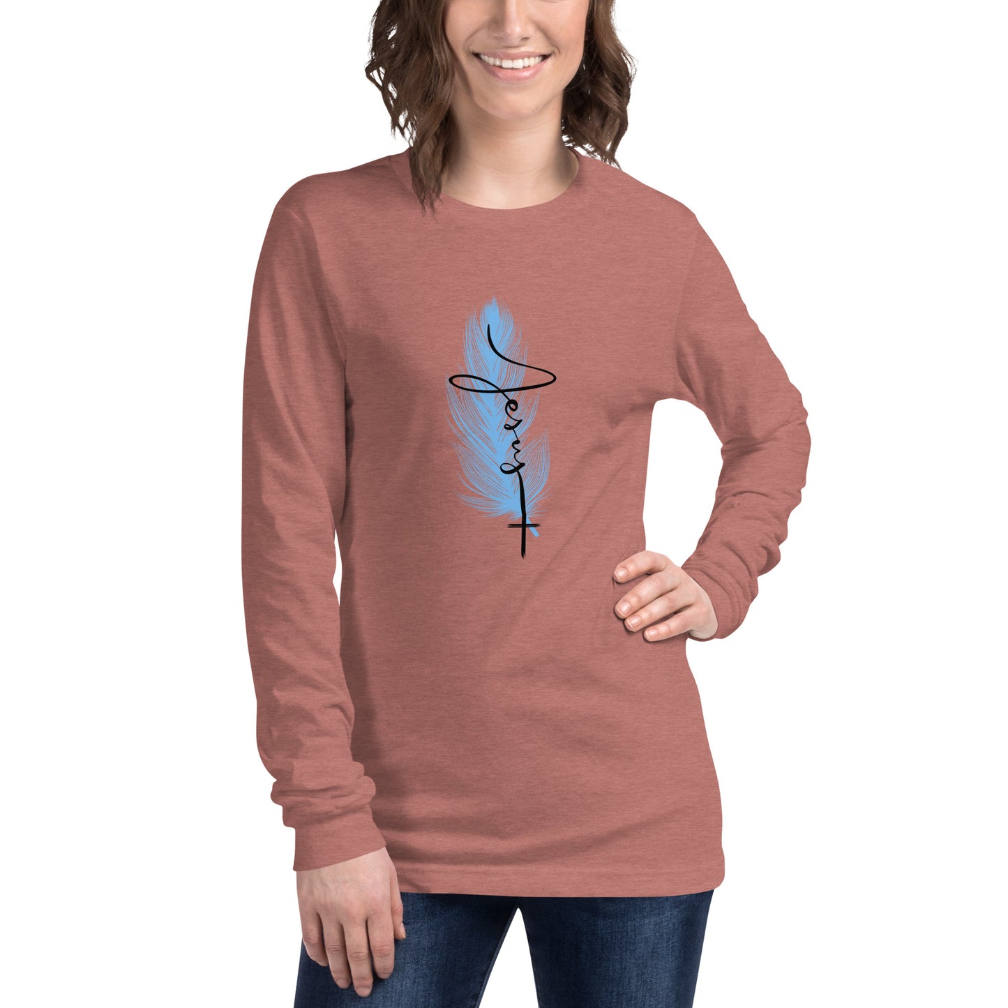 Ous Southern Sass Collection - Jesus - Long Sleeve Tee