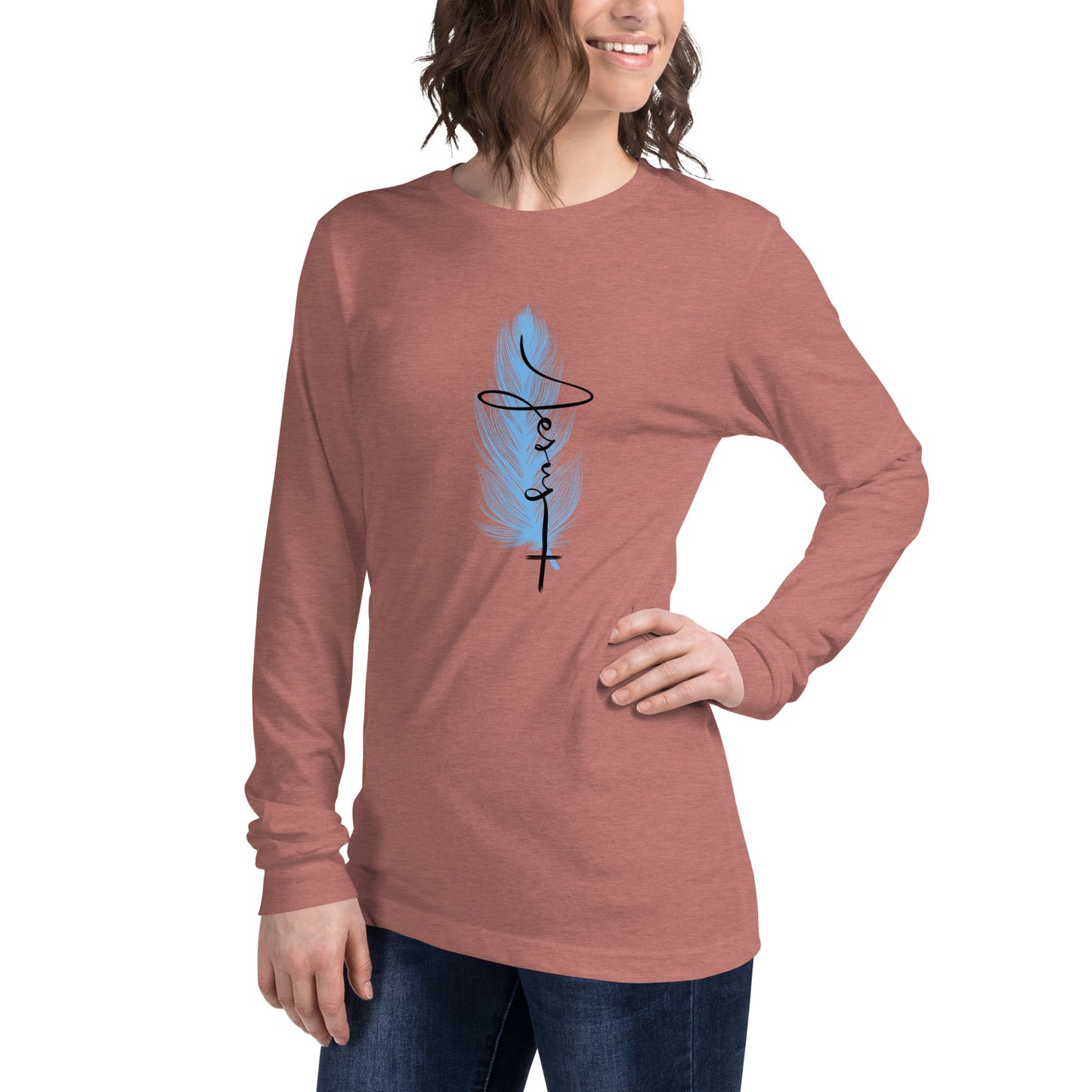 Ous Southern Sass Collection - Jesus - Long Sleeve Tee