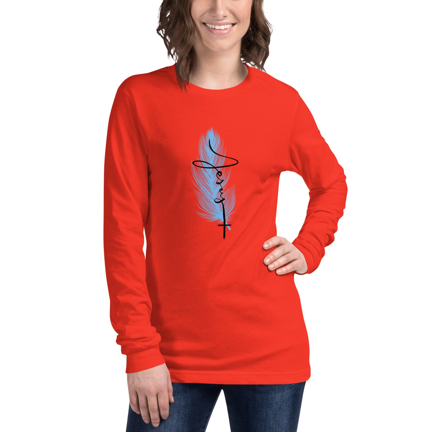 Ous Southern Sass Collection - Jesus - Long Sleeve Tee