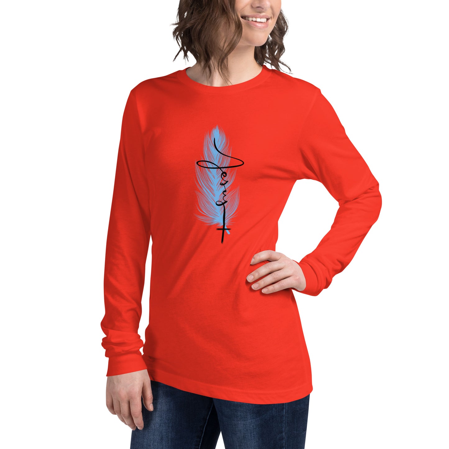 Ous Southern Sass Collection - Jesus - Long Sleeve Tee