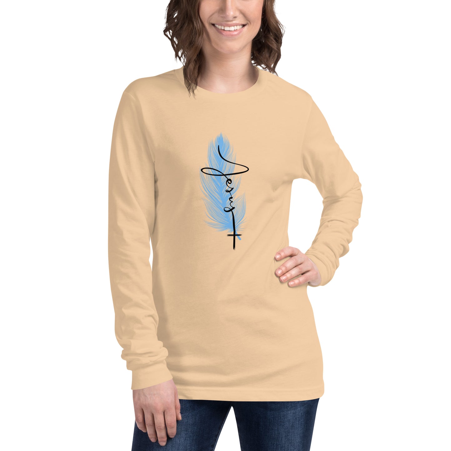 Ous Southern Sass Collection - Jesus - Long Sleeve Tee