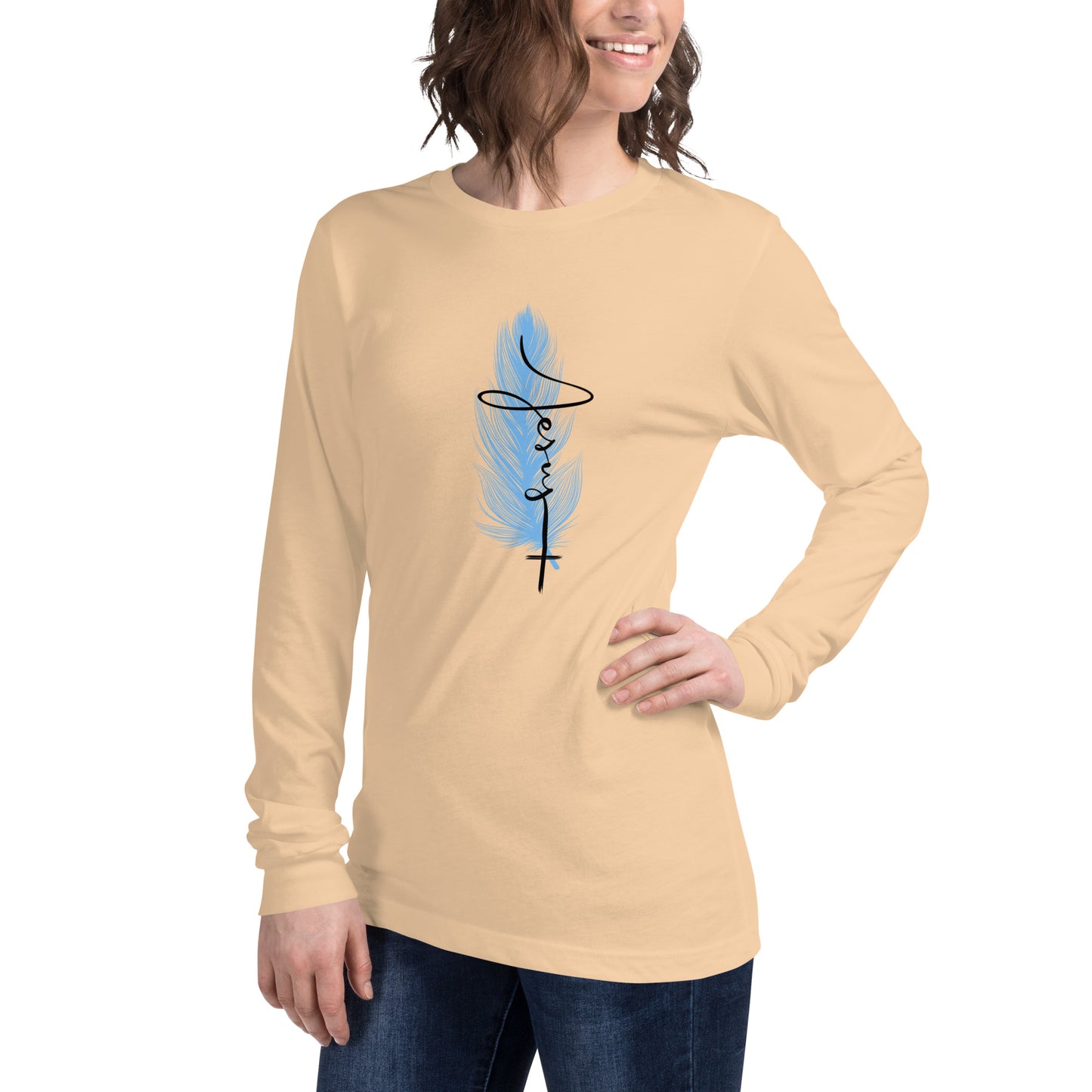 Ous Southern Sass Collection - Jesus - Long Sleeve Tee