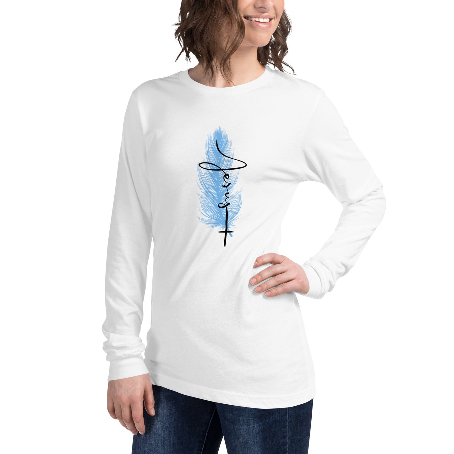 Ous Southern Sass Collection - Jesus - Long Sleeve Tee